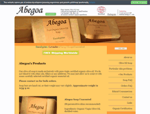 Tablet Screenshot of abegoa.com